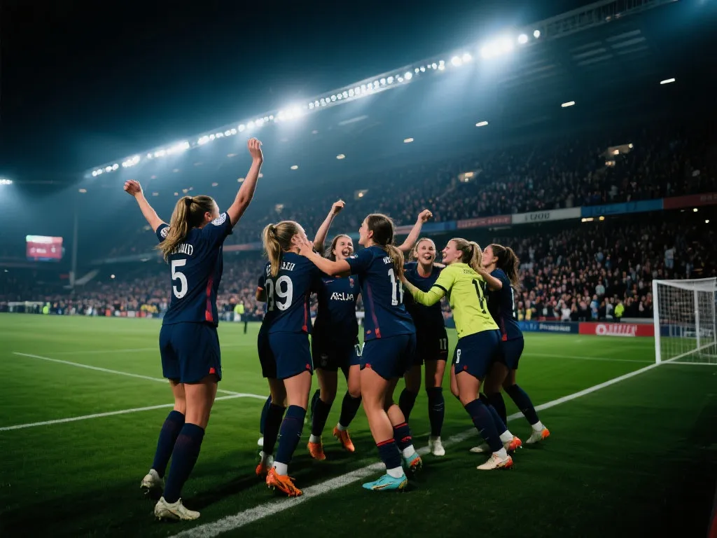 绿茵舞台上的荣耀对决：巴塞罗那女足强势卫冕欧冠，创造新传奇